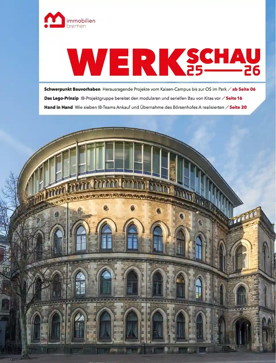 Titelblatt der Werkschau 25/26